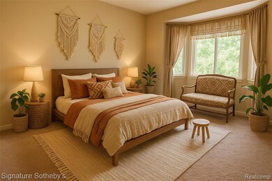 Master Bedroom. Virtually Staged