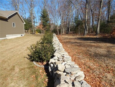 Almost 300 feet of stone walls built by ROSE.  Sto