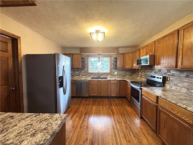 Open Concept Kitchen with easy flow to dining area