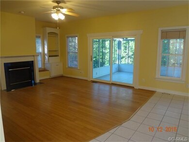 Family room leading to the Florida room