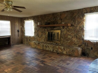 Living Room with Fireplace