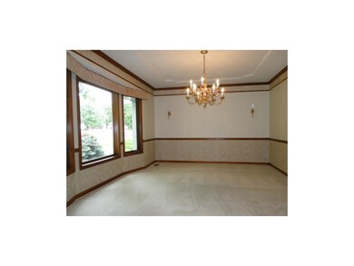 Large formal dining room