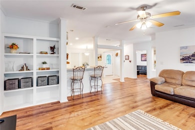 Built-Ins & Bar Living Area