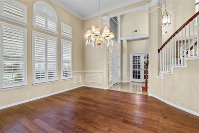Another view of the formal dining room