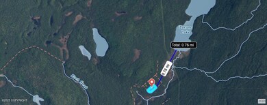 distance to Larson Lake