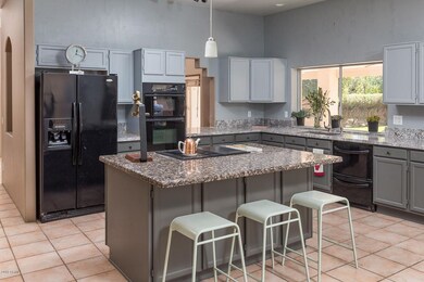 Upgraded Kitchen Granite + Island