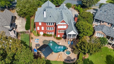 The backyard delivers true resort living with a pool and spa overlooking the golf course.