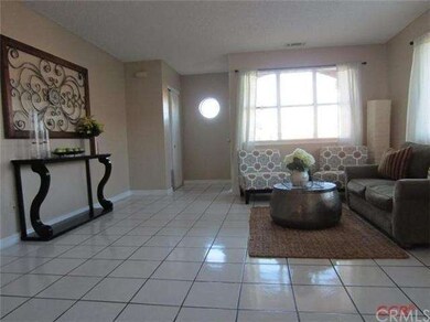 Living room is bright and sunny