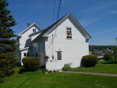 Attached barn entrance.