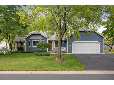 Beautiful curb appeal in the heart of Maple Grove.