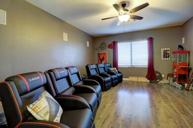 MASSIVE UPSTAIRS MOVIE THEATER