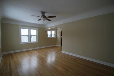 Living Room. Big living room!  So charming w/ cove