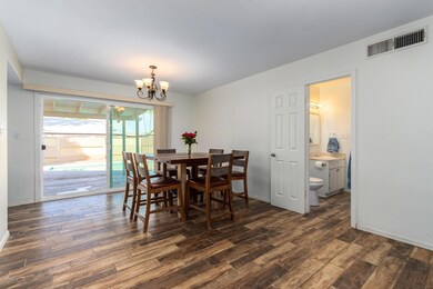 Dining Area with newer, dual pane, Lowe