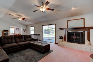 Great Room w/Wood Burning Fireplace