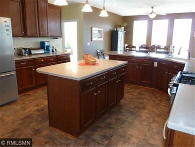 The abundance of cabinetry plus a walk-in pantry o