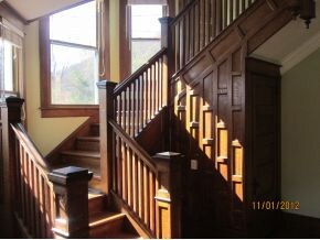 Oak Stairway