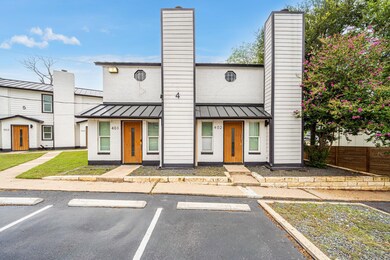 Multi unit property with a standing seam roof, a 