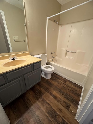 Full bath featuring bathtub / shower combination,