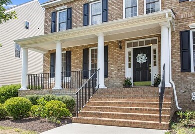 Front entrance to home