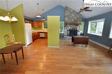 Wood floors, ceiling has been painted