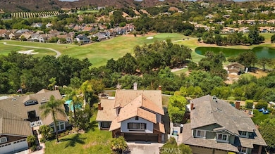 Spetacular drone view of  property and golf course