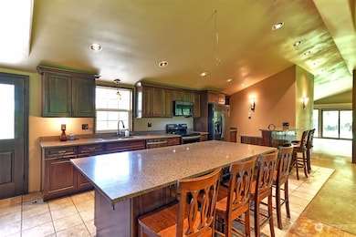 Oversized island with tons of storage