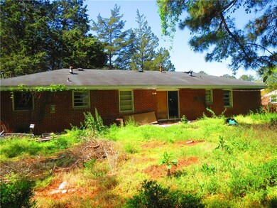 View of front facade with brick siding