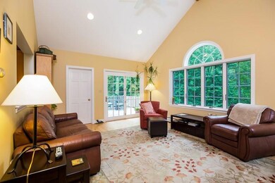 Open concept living room which is...