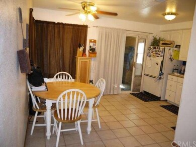 Kitchen with view to enclosed patio