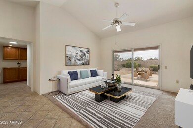 Staged Formal Living Room