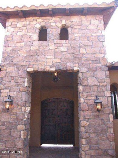 Stone entrance