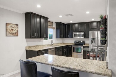 Large Kitchen with Granite Countertops