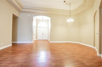 Double door entryway past office space on left sid