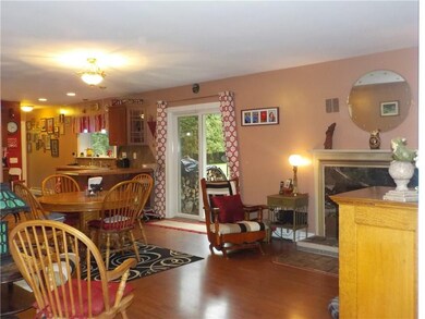 Open concept living room and kitchen