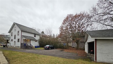 Back of home with off street parking