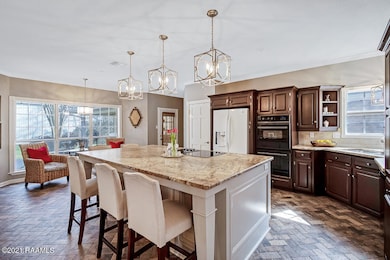 Remodeled kitchen.