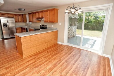 With access to the back patio.