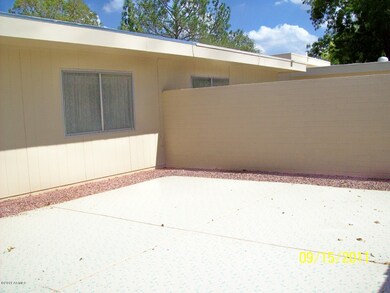 enclosed front courtyard 2