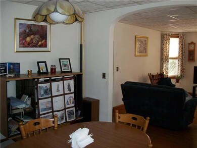 Dining Room. View into the Living Room.
