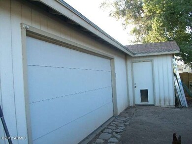 Side View Detached Garage