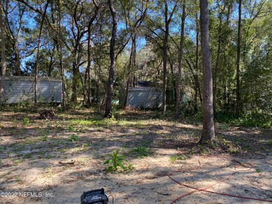 BACK YARD PRIOR TO COMPLETION