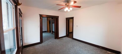Living room view, new carpet, newer windows