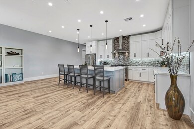 Bar Seating at Kitchen Island