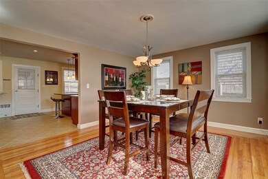 Dining room looking into Kitchen