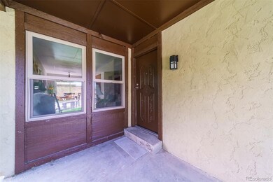 Tucked away entry