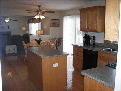 Kitchen Looking towards your family room from kitc