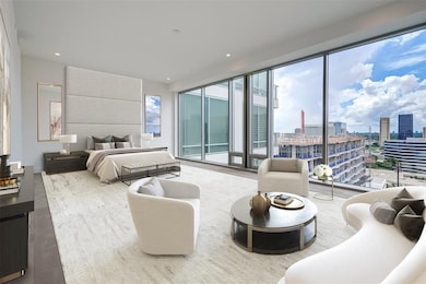 Huge Master Suite and closet with his and hers van