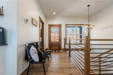 Beautiful inviting entry.