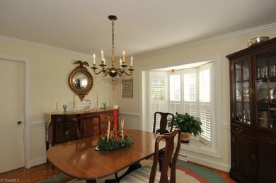 Alternate view of dining room.