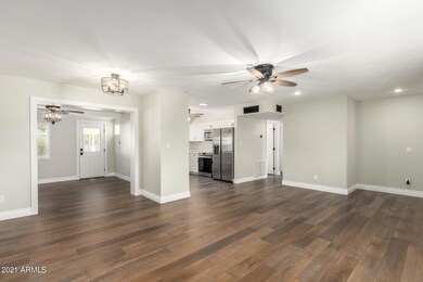 Spaciuos open floorplan